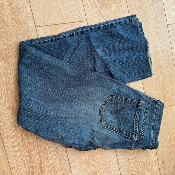 Pre-Loved Levi's Noveau 315 Bootcut Jeans Distressed Levi's Jeans - Picture 9 of 10